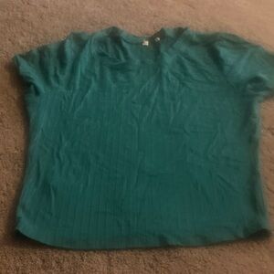 Forever 21 Teal Crop Top